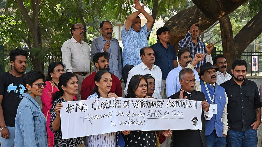 <div class="paragraphs"><p>Animal rights activists held a protest against the proposal in December 2023.</p></div>