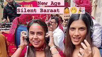 <div class="paragraphs"><p>Screengrab from viral video of 'silent baraat'.</p></div>