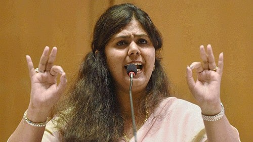 <div class="paragraphs"><p>Pankaja Munde, </p></div>