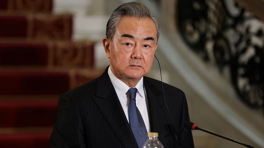 <div class="paragraphs"><p>Chinese Foreign Minister Wang Yi holds a press conference, in Cairo, Egypt January 14, 2024.</p></div>