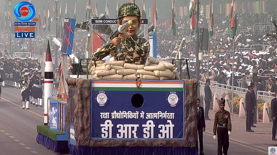 <div class="paragraphs"><p>Republic Day Parade at Kartavya Path.</p></div>