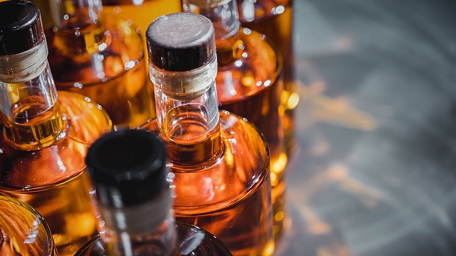 <div class="paragraphs"><p>Representative image of whiskey bottles.</p></div>