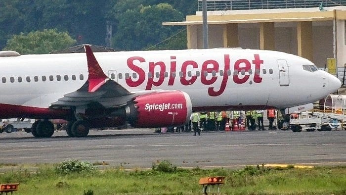 <div class="paragraphs"><p>A SpiceJet plane. </p></div>