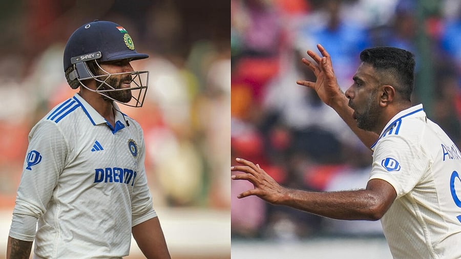 <div class="paragraphs"><p>Ravichandran Ashwin (right) and Jasprit Bumrah (left).</p></div>