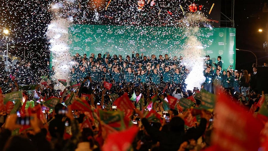 <div class="paragraphs"><p>Presidential and parliamentary elections in Taiwan.</p></div>