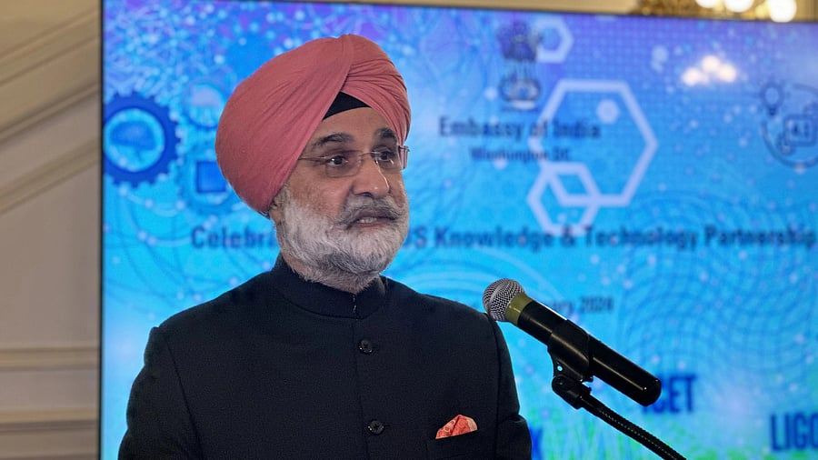 <div class="paragraphs"><p>India’s outgoing ambassador to the US Taranjit Singh Sandhu.</p></div>