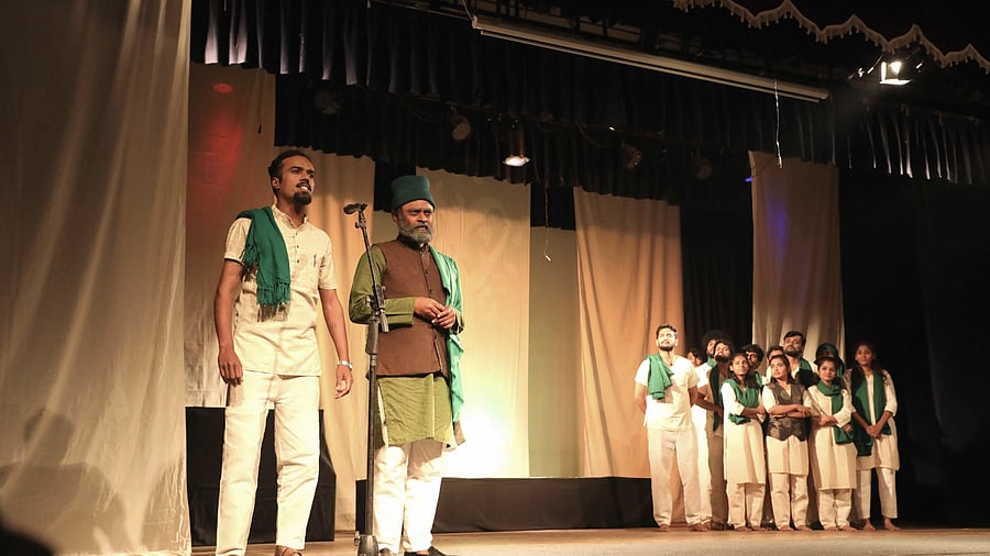 Stills from 'Direct Action' staged in Bengaluru.