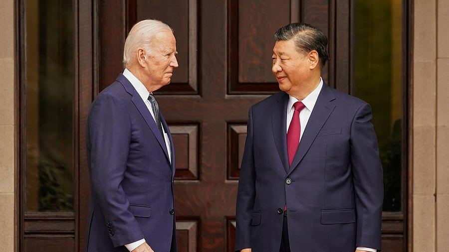 <div class="paragraphs"><p>US President Joe Biden meets with Chinese President Xi Jinping </p></div>