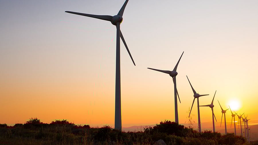 <div class="paragraphs"><p>File photo of wind turbines.(For representation)</p></div>