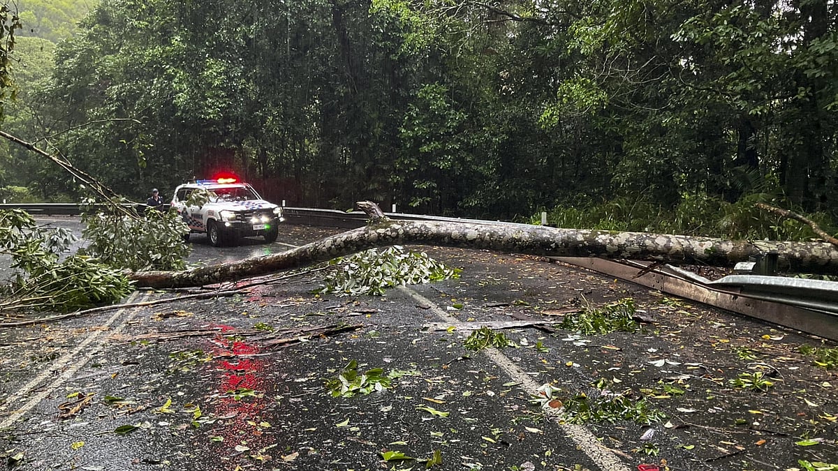 Thousands of Australians without power in tropical cyclone aftermath