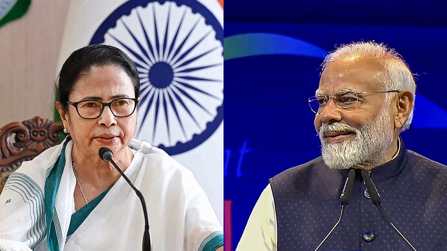 <div class="paragraphs"><p>West Bengal Chief Minister Mamata Banerjee (L) and Prime Minister Narendra Modi (R). </p></div>