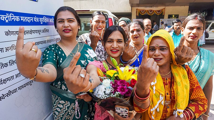 <div class="paragraphs"><p>A file photo of people after they have voted during elections.</p></div>