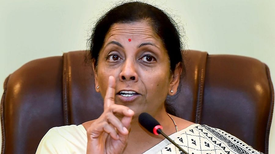 <div class="paragraphs"><p>A file photo of finance minister Nirmala Sitaraman. </p></div>