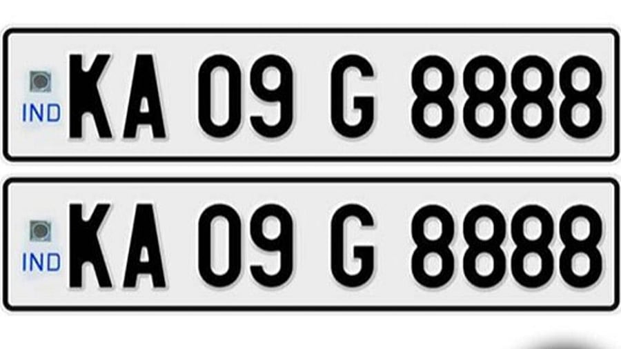 <div class="paragraphs"><p>The HSRP number plates.<br></p></div>