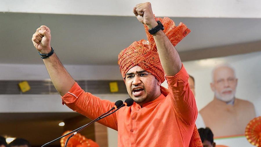<div class="paragraphs"><p>BJP MP Tejasvi Surya.</p></div>