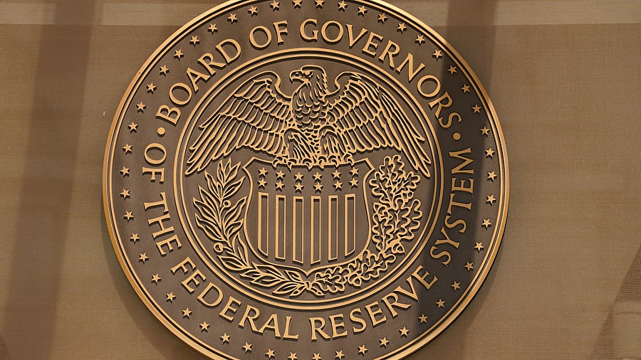 <div class="paragraphs"><p>A sign for the Federal Reserve Board of Governors.</p></div>