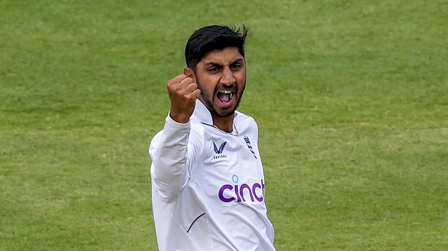 <div class="paragraphs"><p>England spinner Shoaib Bashir.</p></div>