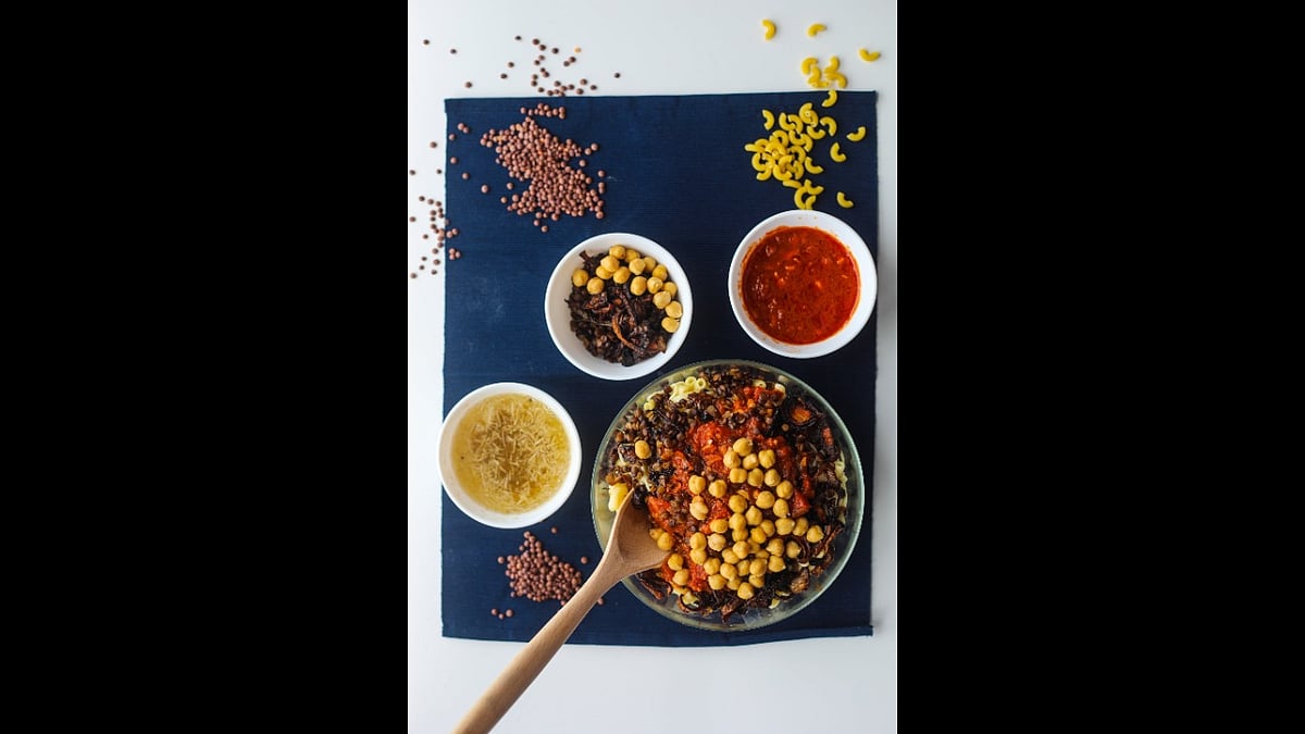 In the comfort of Koshari