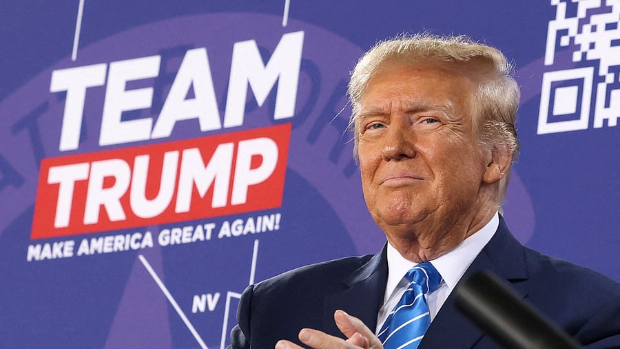 <div class="paragraphs"><p>Republican presidential candidate and former US President Donald Trump.</p></div>