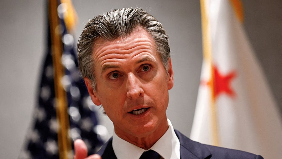<div class="paragraphs"><p>Governor of US state of California Gavin Newsom.</p></div>