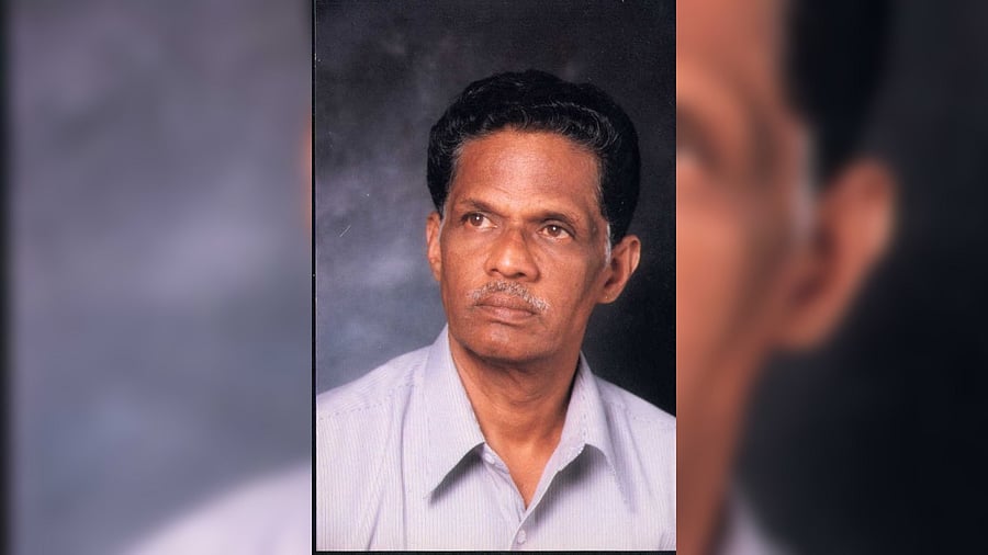 <div class="paragraphs"><p>A file photo of renowned novelist, playwright and poet Kudlu Thimmappa Gatti. </p></div>