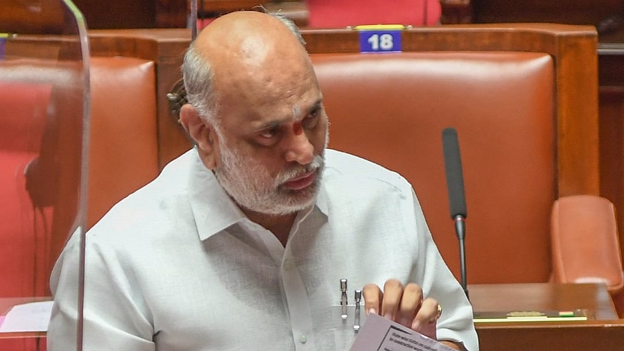 <div class="paragraphs"><p>A file photo of BJP MLA Arabail Shivaram Hebbar.</p></div>