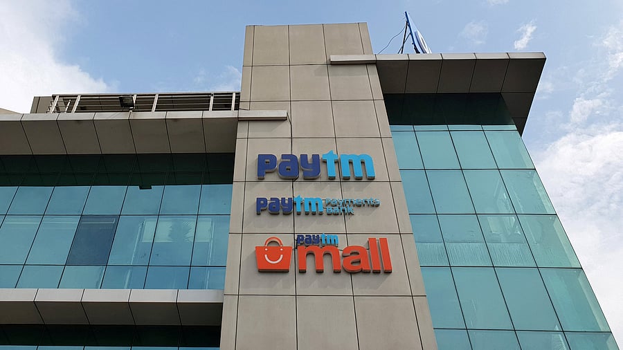 <div class="paragraphs"><p>FILE PHOTO: The headquarters for Paytm, India's leading digital payments firm, is pictured in Noida.</p></div>