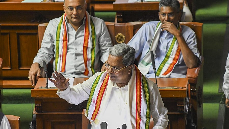 <div class="paragraphs"><p>Karnataka Chief Minister Siddaramaiah presents the State Budget 2024-25 in the Assembly, in Bengaluru.</p></div>