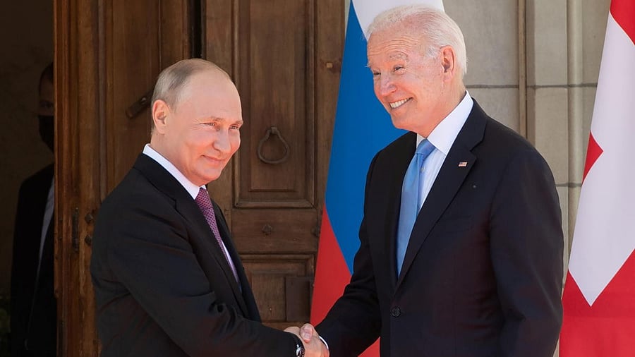 <div class="paragraphs"><p>US President Joe Biden and Russia's President Vladimir Putin in 2021.</p></div>