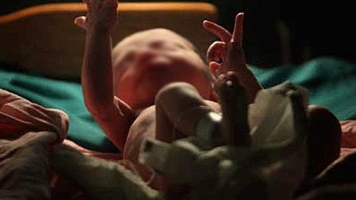 <div class="paragraphs"><p>Representative image of an infant in a crib.</p></div>