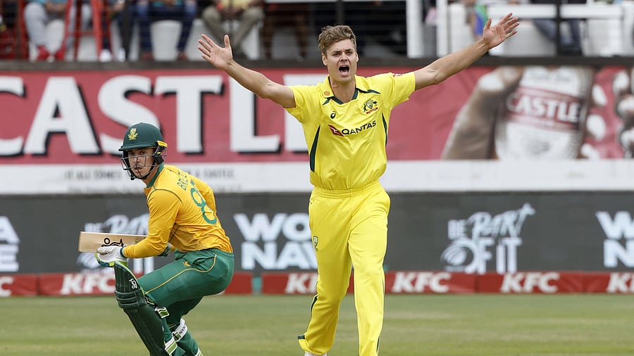 <div class="paragraphs"><p>Australia's Spencer Johnson.</p></div>