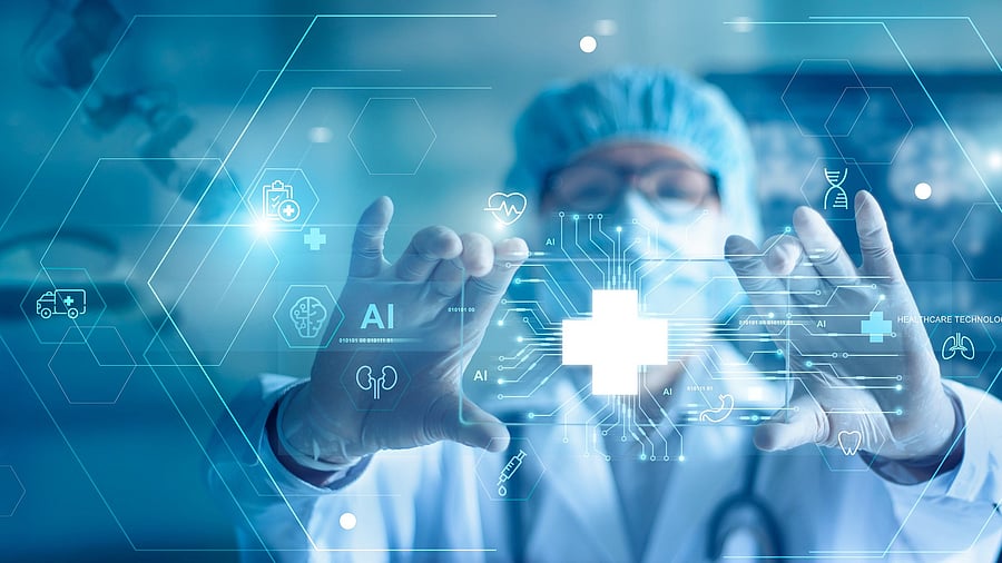 <div class="paragraphs"><p>A Representative Image of AI and Technology in Health Industry </p></div>