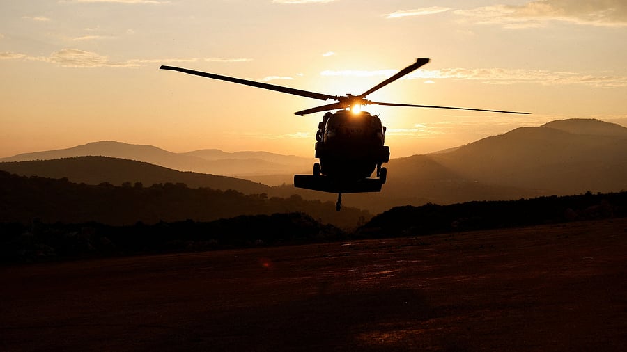 <div class="paragraphs"><p>Representative Image of helicopter.</p></div>