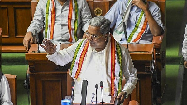 <div class="paragraphs"><p>Chief Minister Siddaramaiah presents the State Budget 2024-25 in the Assembly, in Bengaluru, Friday, Feb. 16, 2024.</p></div>