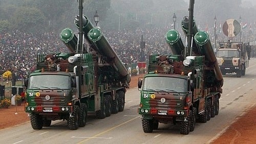 <div class="paragraphs"><p>Brahmos weapon system during the Republic Day parade at Rajpath in New Delhi.. </p></div>