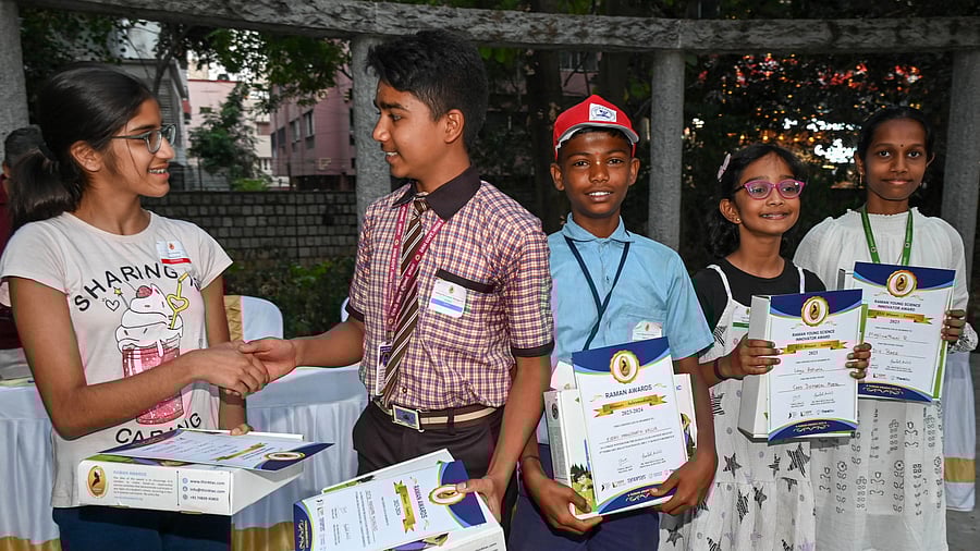 <div class="paragraphs"><p>Some of the winners at the event held in Bengaluru on Sunday. </p></div>