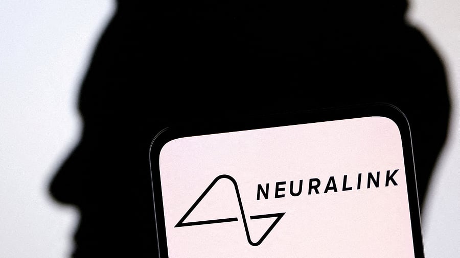<div class="paragraphs"><p>Representative image of the Neuralink logo and Elon Musk's silhouette.</p></div>