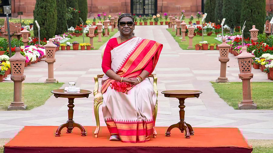 <div class="paragraphs"><p> President Droupadi Murmu </p></div>