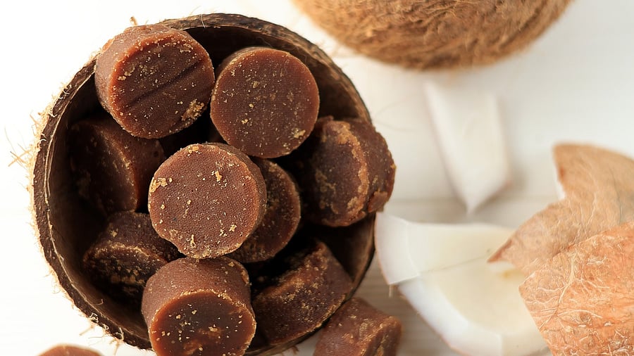 <div class="paragraphs"><p>Jaggery mounds made of coconut. (Representative image)</p></div>