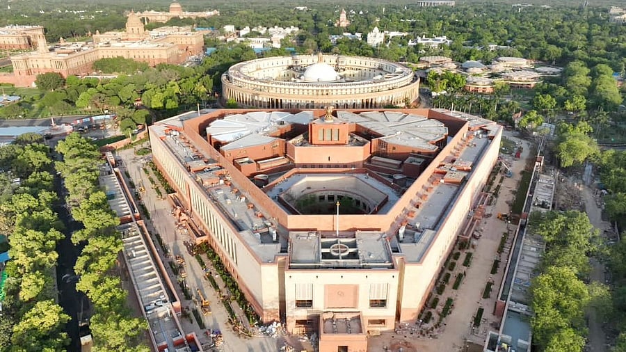 <div class="paragraphs"><p>The Parliament building in New Delhi.</p></div>
