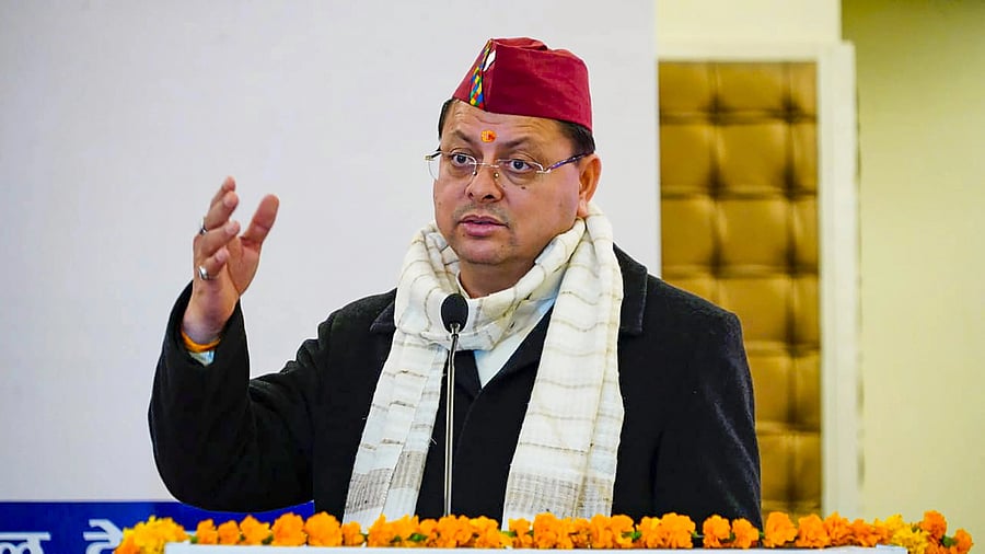 <div class="paragraphs"><p>Uttarakhand Chief Minister Pushkar Singh Dhami.</p></div>