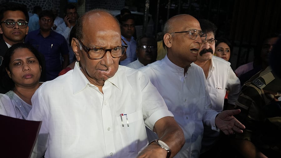 <div class="paragraphs"><p>A file photo of&nbsp;NCP founder Sharad Pawar.</p></div>