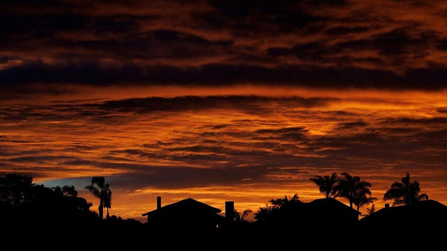<div class="paragraphs"><p>The first of two back atmospheric river storms arrives at sun rise and is expected to bring heavy rain to southern California in Encinitas, California, U.S., February 1, 2024.</p></div>