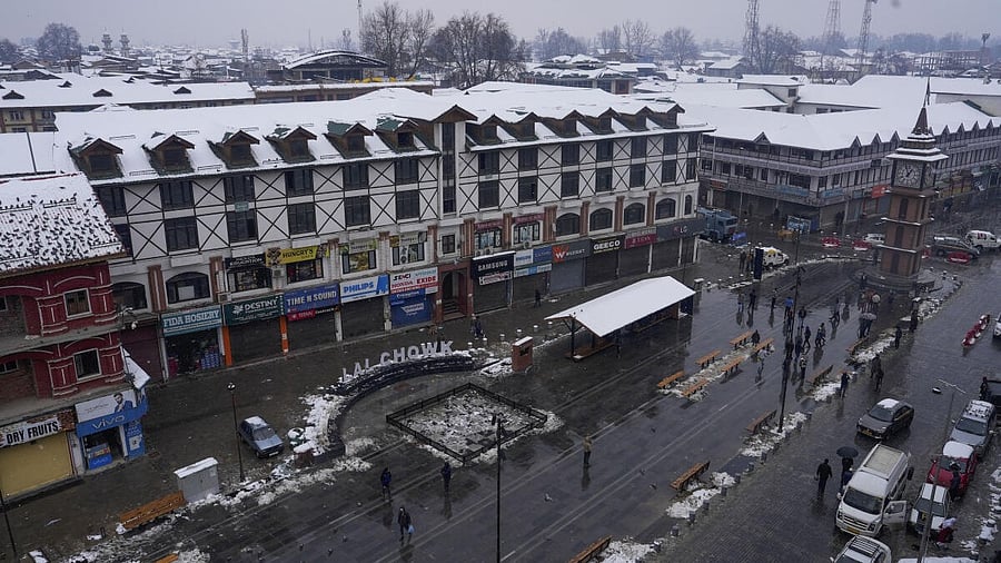 <div class="paragraphs"><p>File photo of snowfall in parts of Kashmir. </p></div>