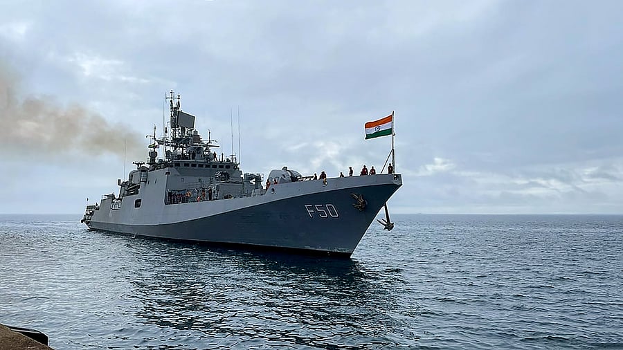 <div class="paragraphs"><p>Missile frigate INS Tarkash.</p></div>