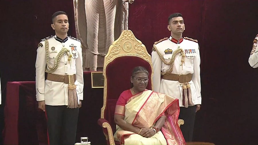 <div class="paragraphs"><p>A screengrab from the video of the ceremony. </p></div>