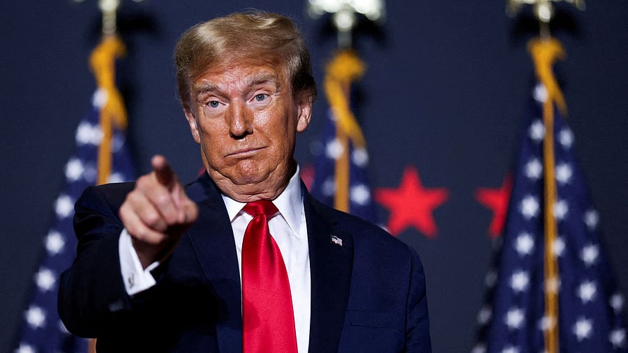 <div class="paragraphs"><p>Republican presidential candidate and former US President Donald Trump.</p></div>