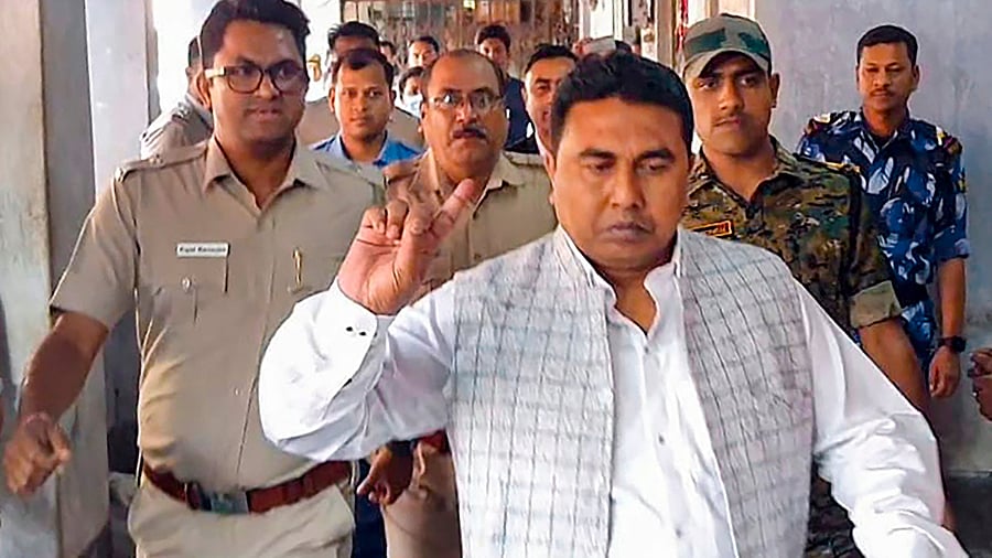 <div class="paragraphs"><p> Trinamool Congress leader Sheikh Shahjahan</p></div>