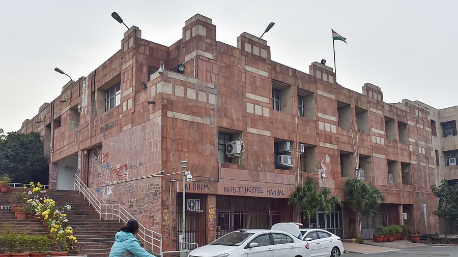 <div class="paragraphs"><p>The Jawaharlal Nehru University.</p></div>