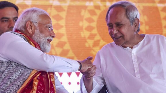 <div class="paragraphs"><p>File Photo: PM Narendra Modi with Odisha Chief Minister Naveen Patnaik during the inauguration of various developmental projects, in Sambalpur in Feb 2024.</p></div>
